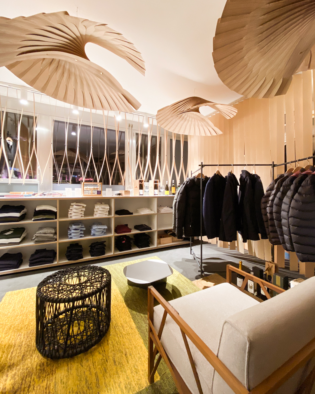 Photo magasin de vêtement L'Homme DB à Neuchâtel